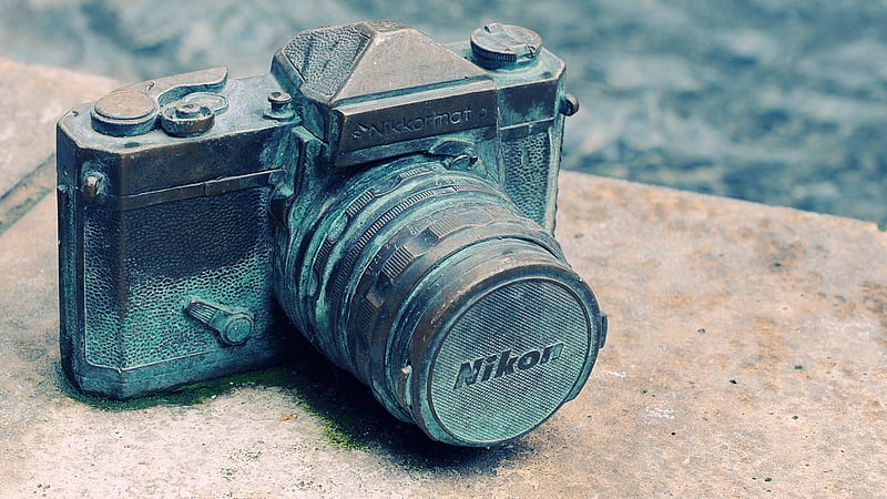 Nikon Camera Vintage, camera, nikon, vintage, HD wallpaper