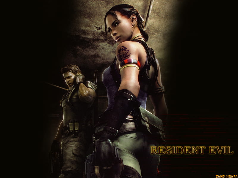 Resident Evil 5 Shooting Claire Redfield Action Resident Evil Horror Biohazard Hd Wallpaper Peakpx