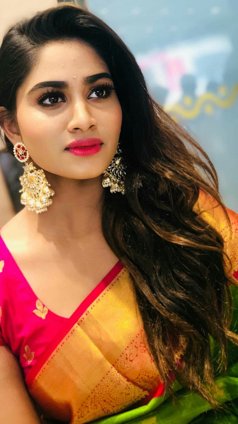 Shivani Narayanan, actress, tamil, HD phone wallpaper