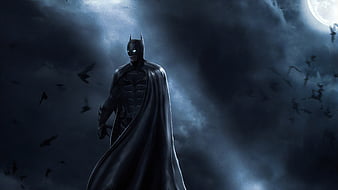 Batman Moon Night HD 4K Wallpaper #6.2762