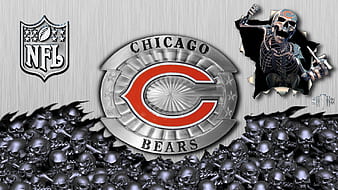 Wallpaper wallpaper, sport, logo, NFL, american football, Chicago Bears  images for desktop, section спорт - download