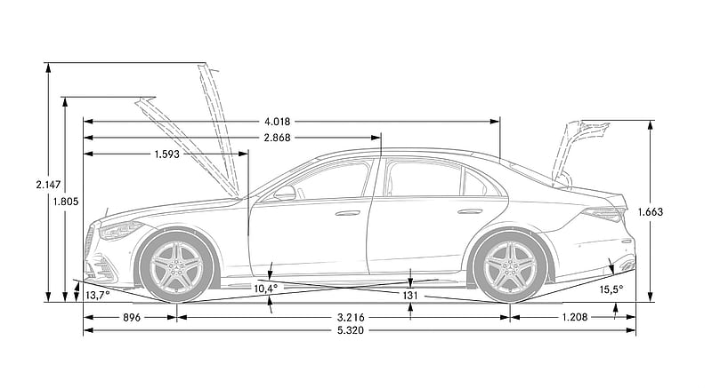 2021 Mercedes-Benz S-Class - Dimensions , car, HD wallpaper