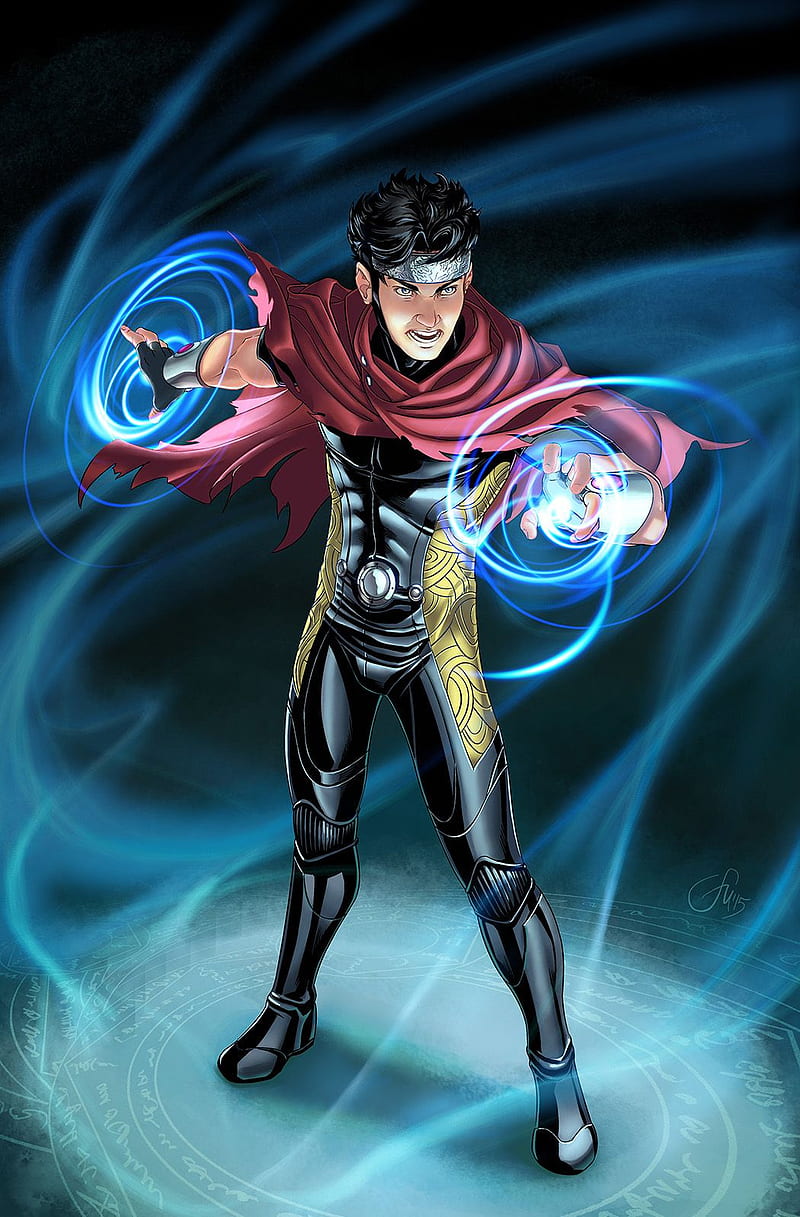 Billy-Wiccan , billy kaplan, comics, hulkling, lgbt, marvel, mcu, scarlet witch, wandavision, wiccan, young avengers, HD phone wallpaper