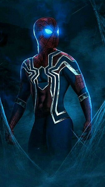 Iron Spider man iron, marvel, spider, HD phone wallpaper