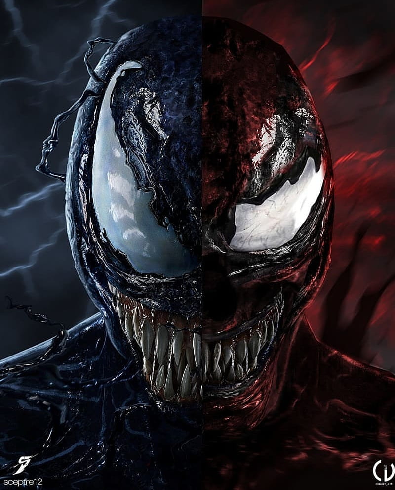 Venom x Carnage, avengers, eddiebrock, massacre, peterparker