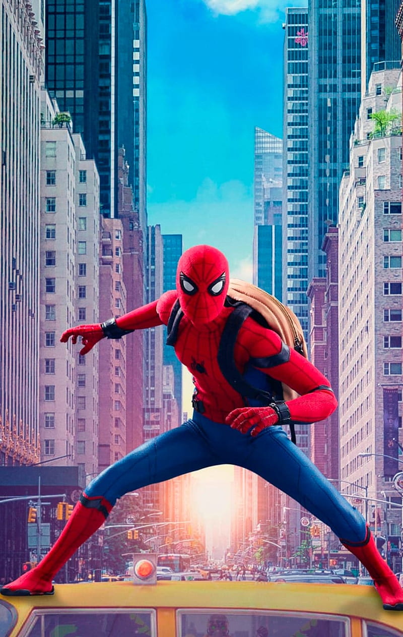 Spiderman , peter parker, spidey, HD phone wallpaper