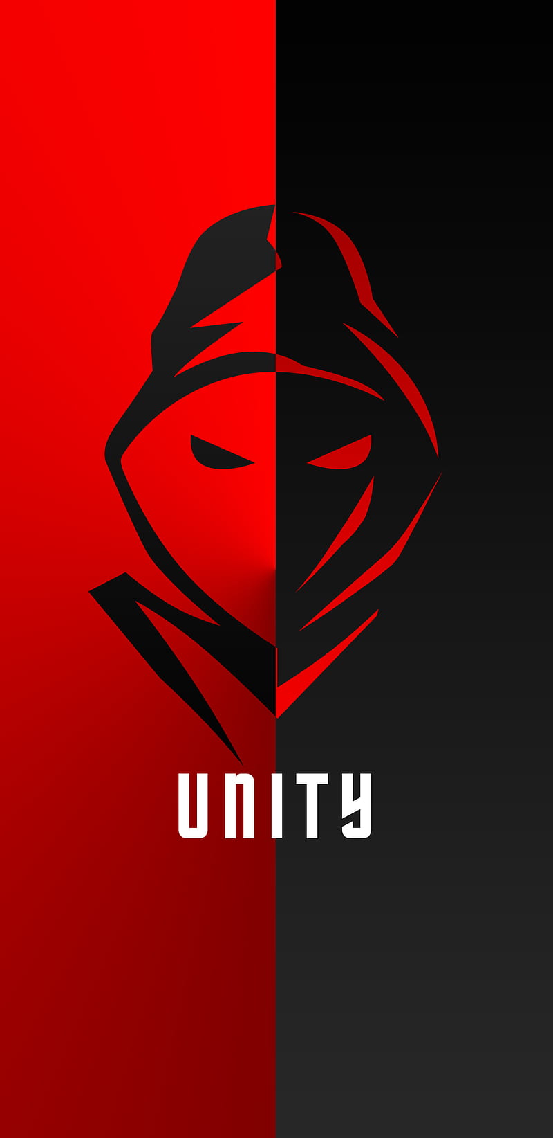 Unity Esports Gaming Clan Gaming Clan Minimal Minimalistic Hood Black And Red Hd Mobile Wallpaper Peakpx
