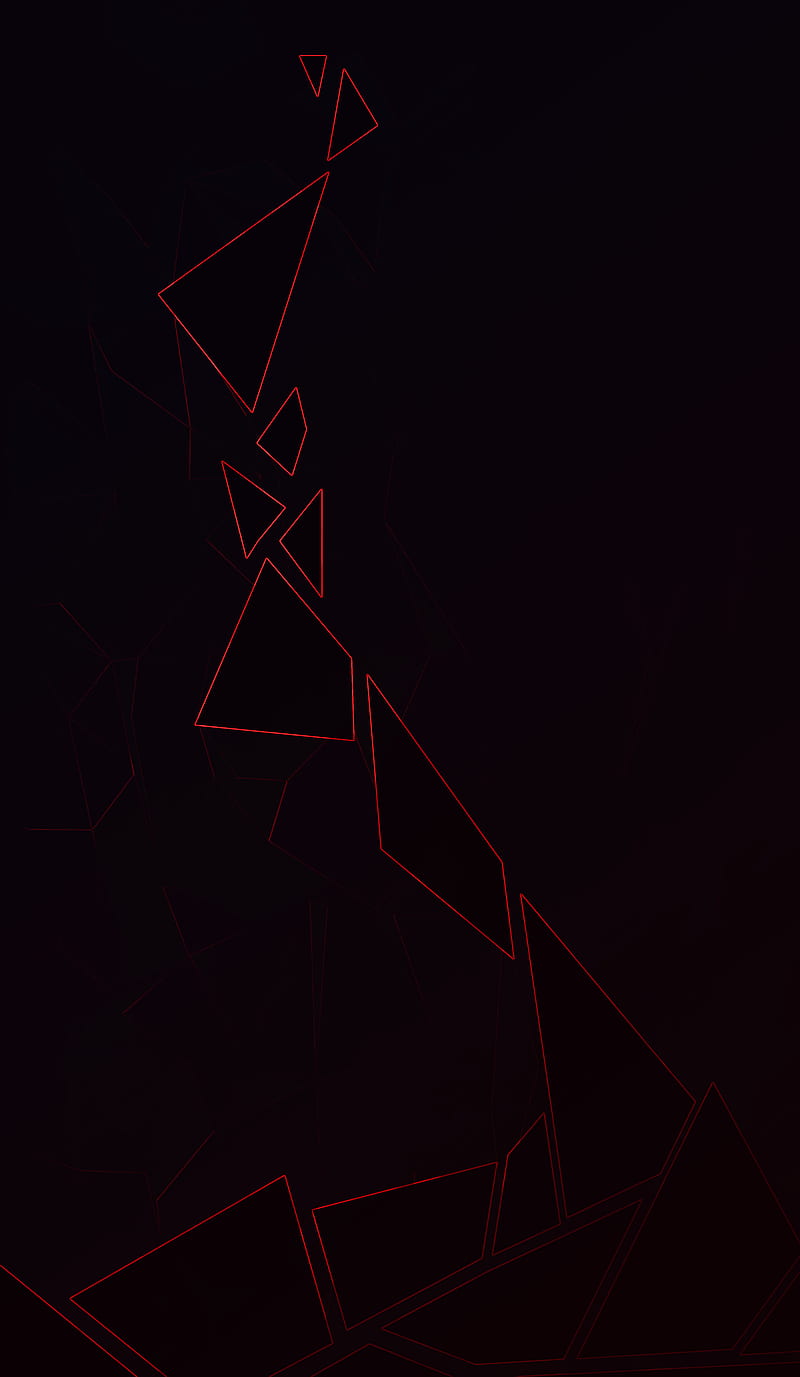 ubuntu ghost, black, dark, desenho, ghost, red, ubuntu, HD phone wallpaper