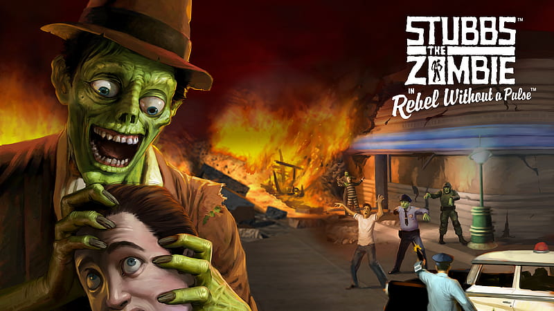 Video Game, Stubbs the Zombie in Rebel Without a Pulse, HD wallpaper