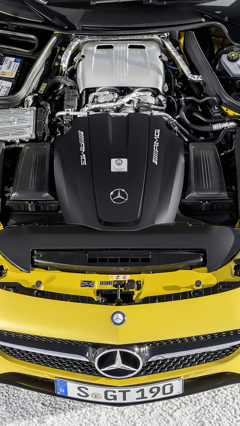 Mercedes Benz Engine , mercedes benz, car, HD phone wallpaper