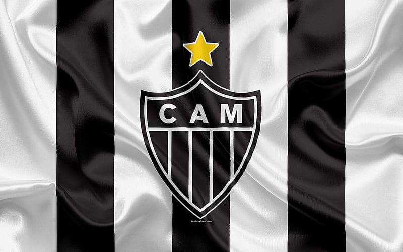 Atletico-MG FC, Brazilian football club, emblem, logo, Brazil Serie A, football, Belo Horizonte, Minas Gerais, Brazil, Atletico Mineiro, HD wallpaper
