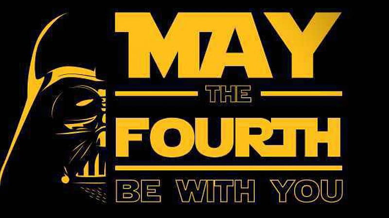 Star Wars Day May The 4th Be With You, HD wallpaper