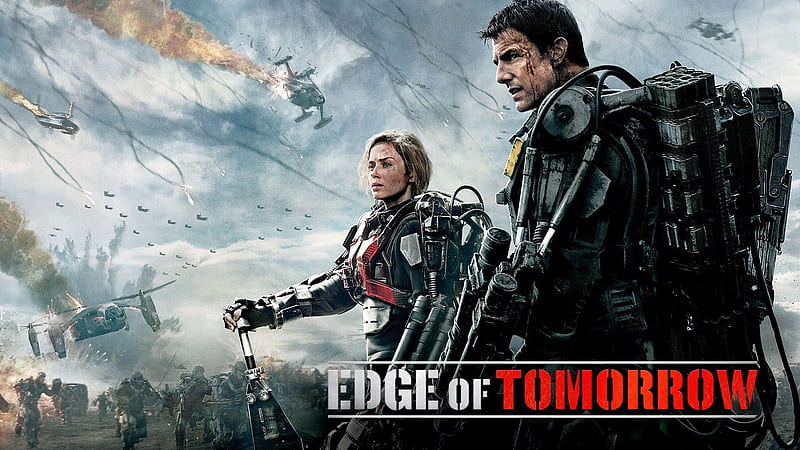 Movie, Edge Of Tomorrow, Emily Blunt, Tom Cruise, HD wallpaper