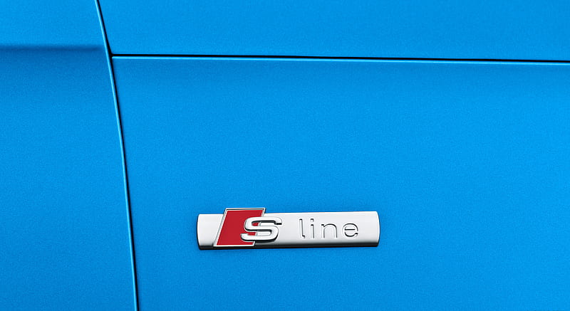 2015 Audi A1 Sportback (Hainan Blue) - Badge , car, HD wallpaper
