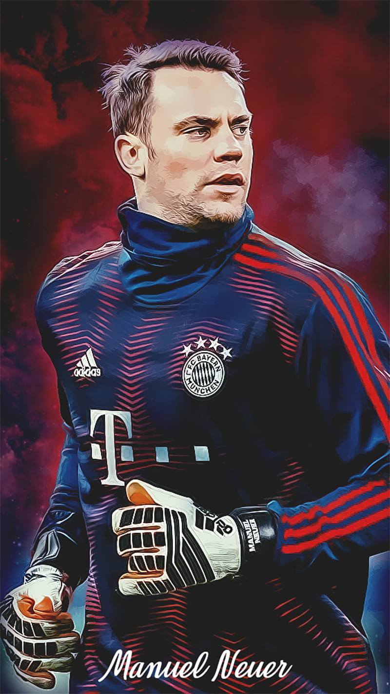 Manuel Neuer Wallpaper 32 year lock screen 2018 by 10mohamedmahmoud on  DeviantArt