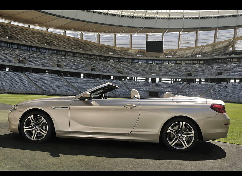 BMW 6-Series Convertible (2012) - 010 World Cup Stadium Cape Town, car, HD wallpaper