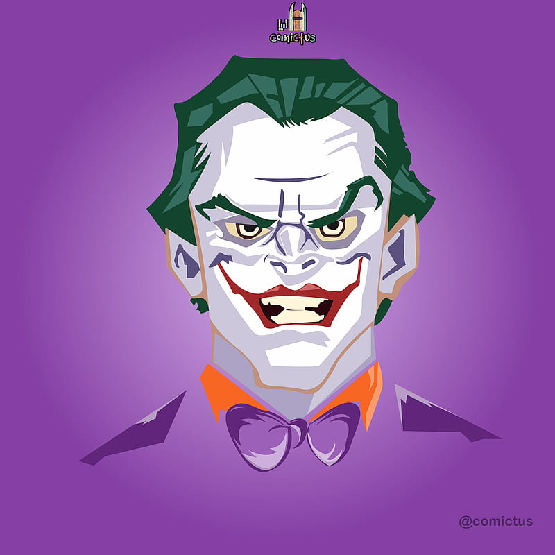 Joker, dc, comic, art, HD phone wallpaper | Peakpx