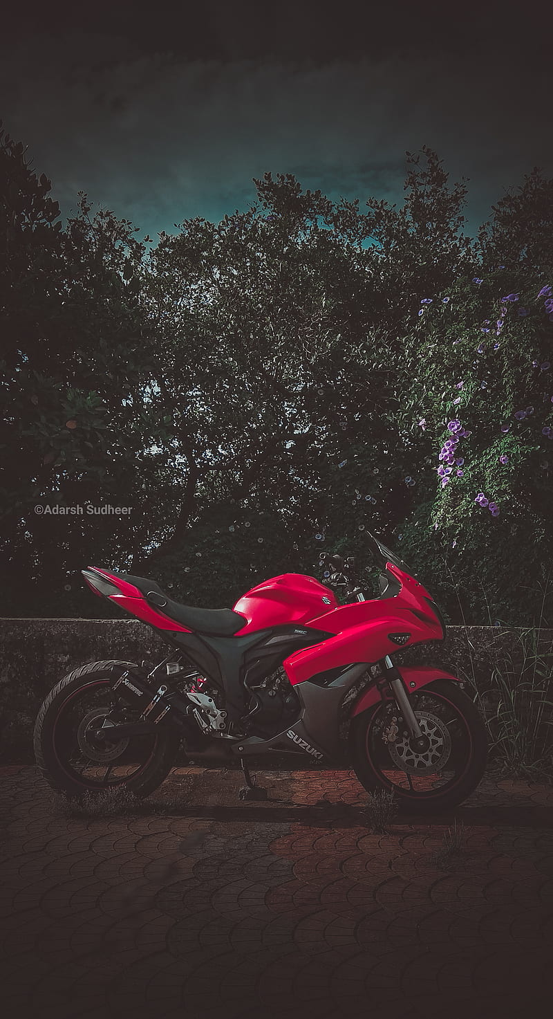 Gixxer Sf, bike, dark, gixxer, modified, motor, red, suzuki, HD phone  wallpaper | Peakpx