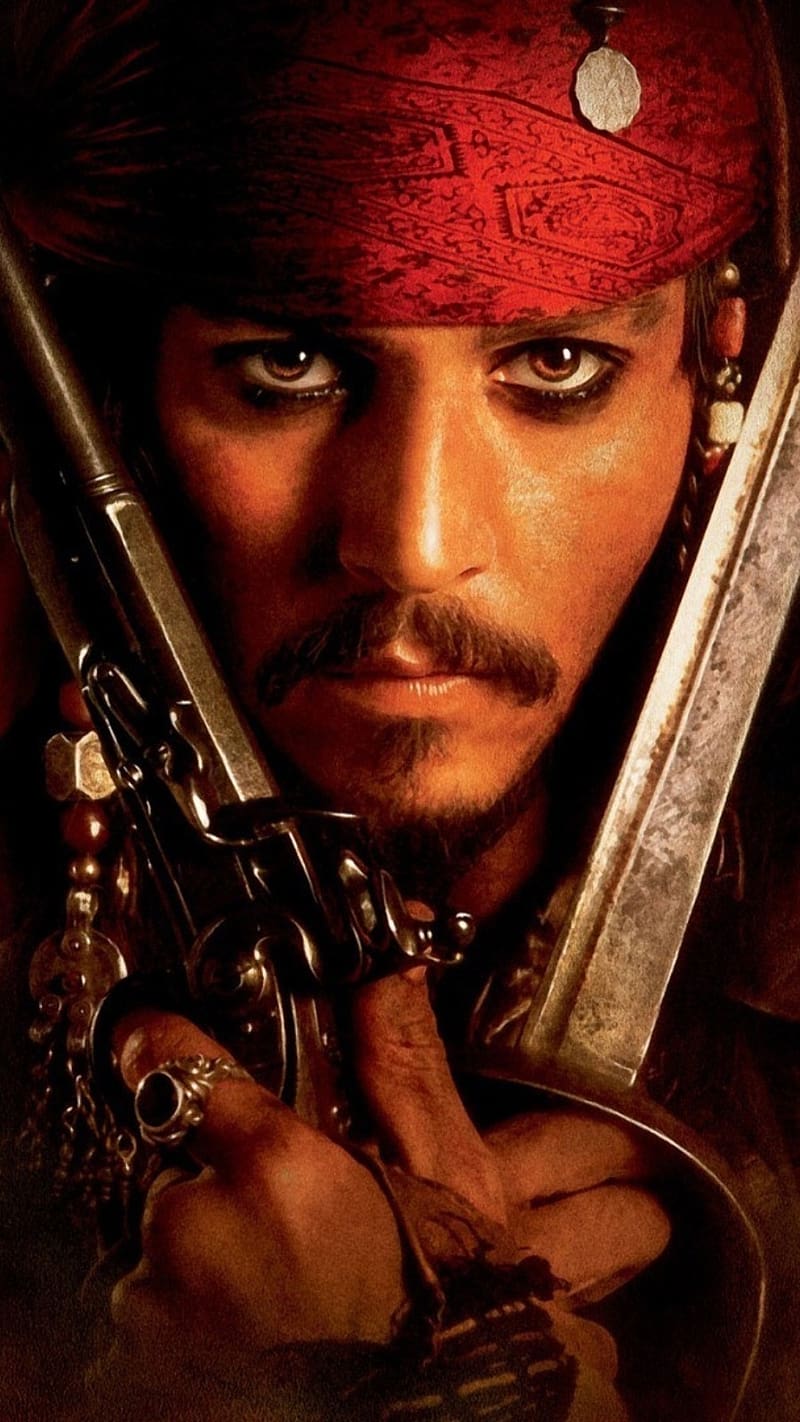 Jack Sparrow, weapons, actor, hollywood, HD phone wallpaper | Peakpx