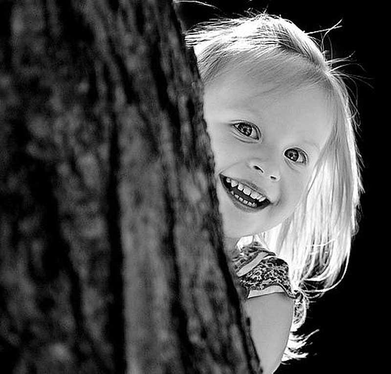the most beautiful smile, tree, little, girl, smile, child, HD wallpaper