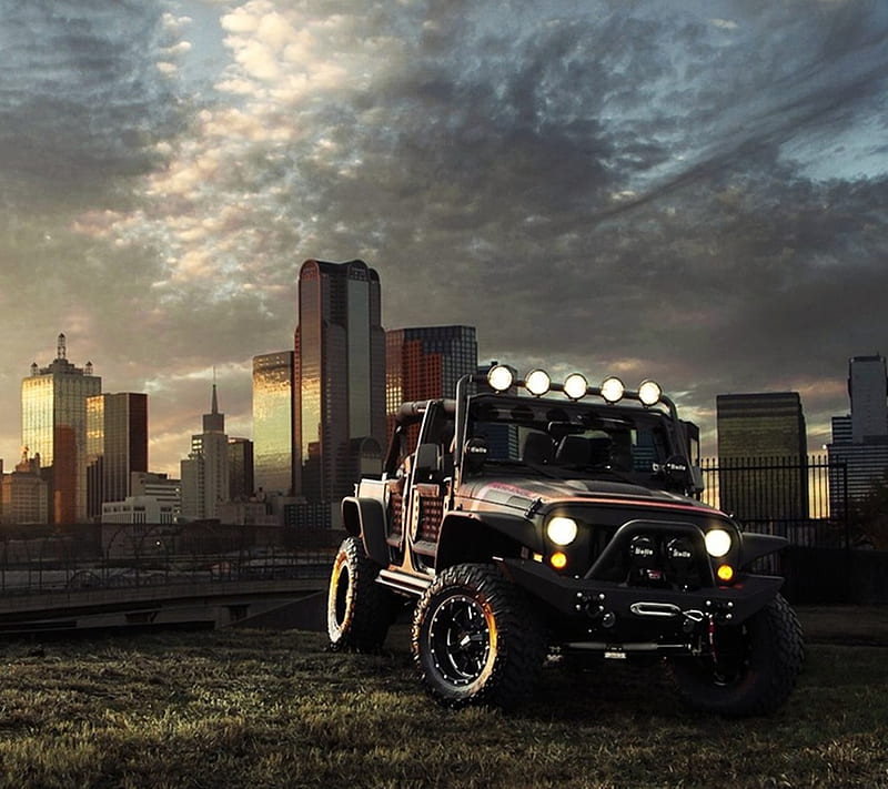  Jeep Wrangler, auto, automóvil, clásico, genial, jeep, nuevo, velocidad, vehículo, Fondo de pantalla HD