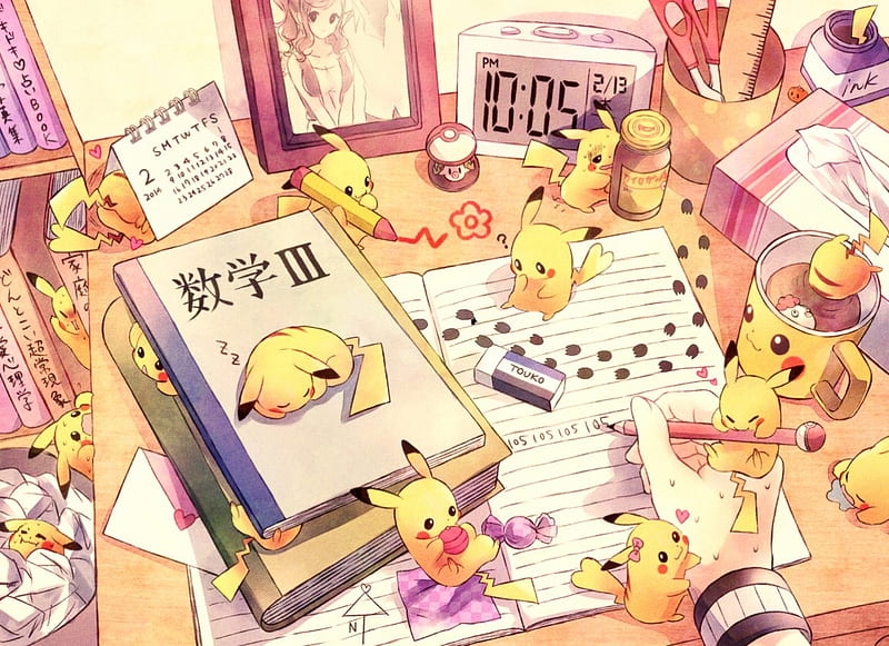 Kawaii Pikachu, Anime Gallery