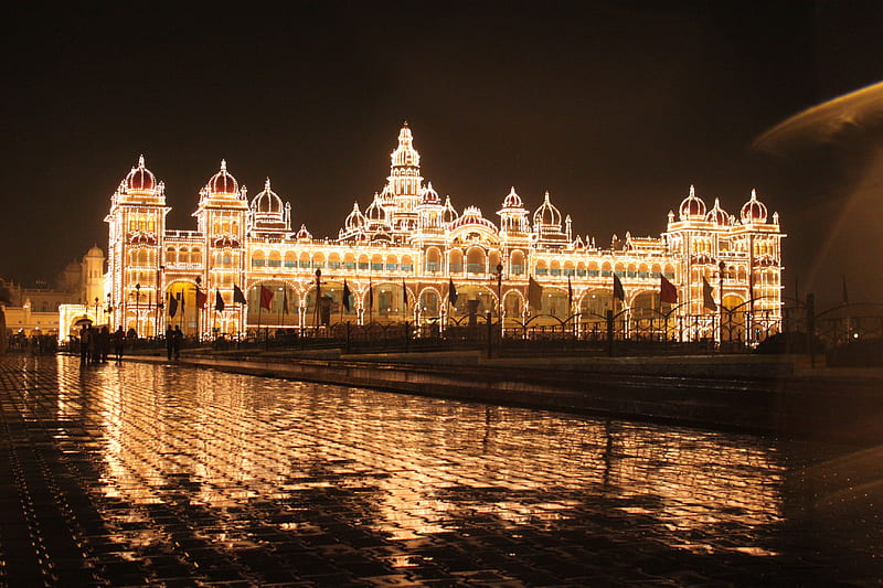 Mysore, Divine City of Karnataka. Mysore palace, Breathtaking places, Mysore, HD wallpaper