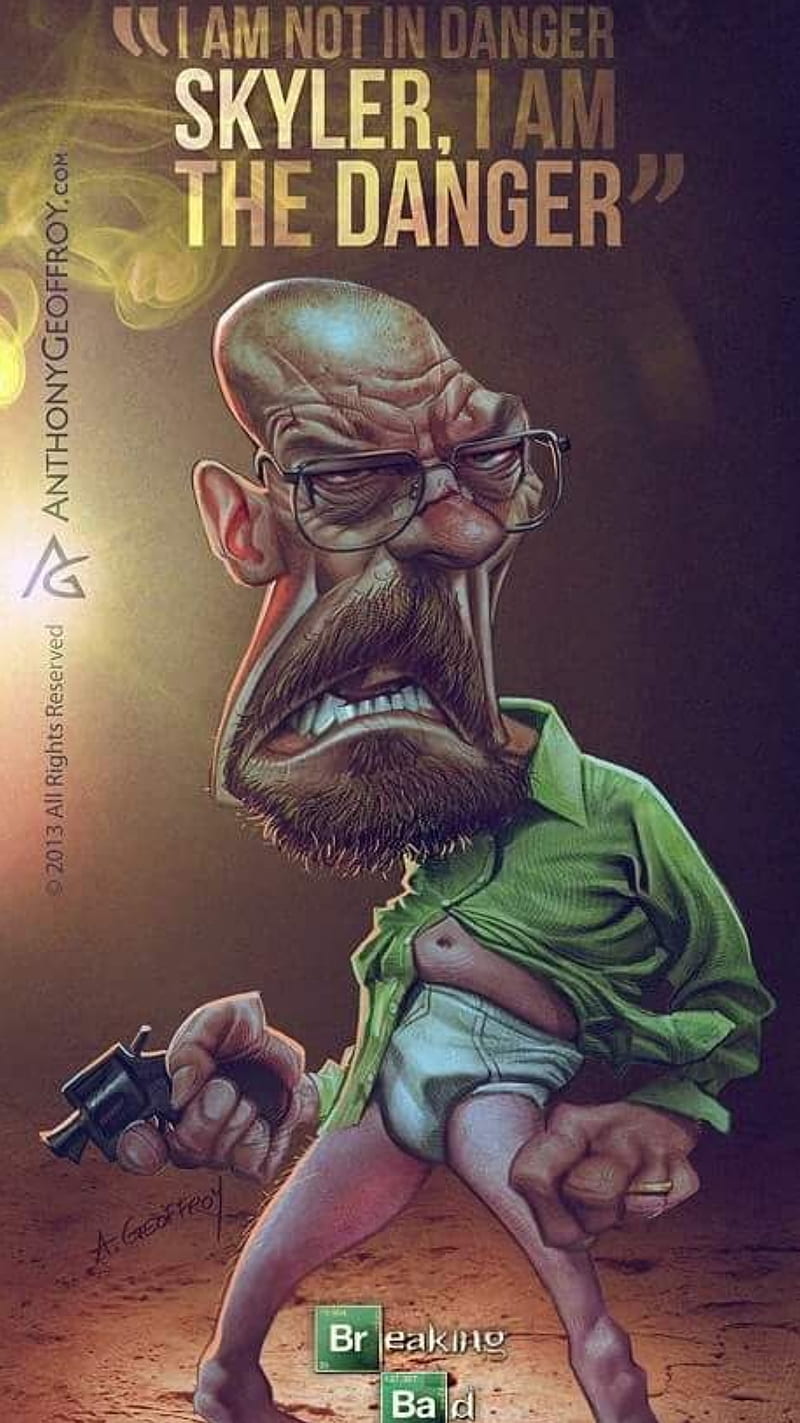 Rick and Morty X Breaking Bad Poster –