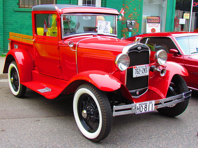 1931 Ford Model A truck, antique, ford, model a, truck, classic, vintage, 1931, HD wallpaper