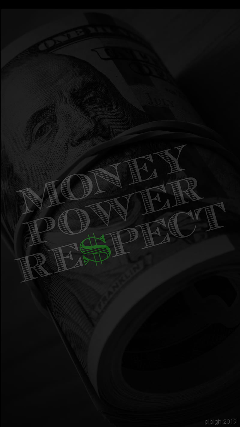 Money Power Respect, money, power, respect, 100, franklin, c note, HD phone wallpaper