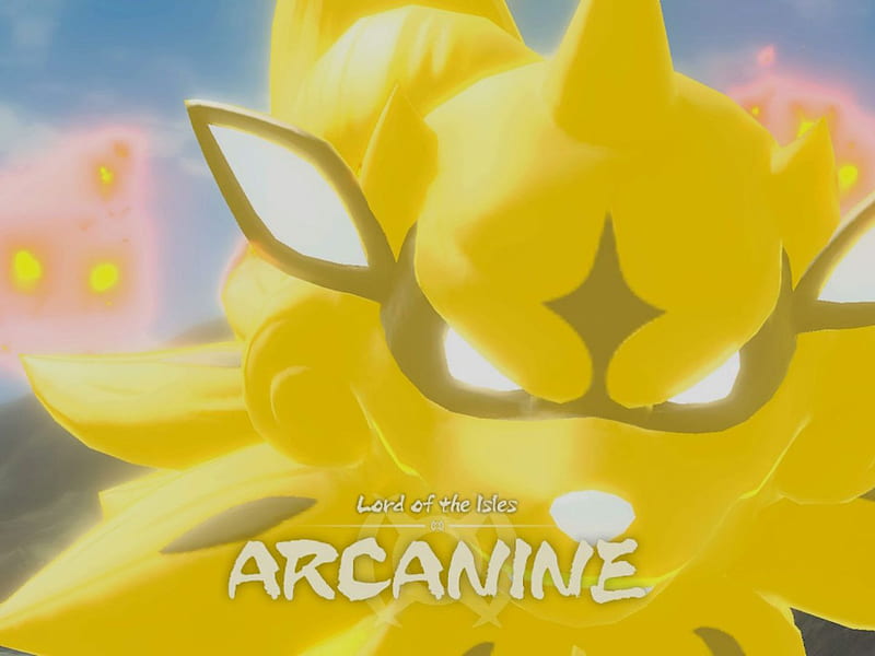 Pokémon Legends Arceus Arcanine Noble boss fight, Shiny Arcanine, HD wallpaper