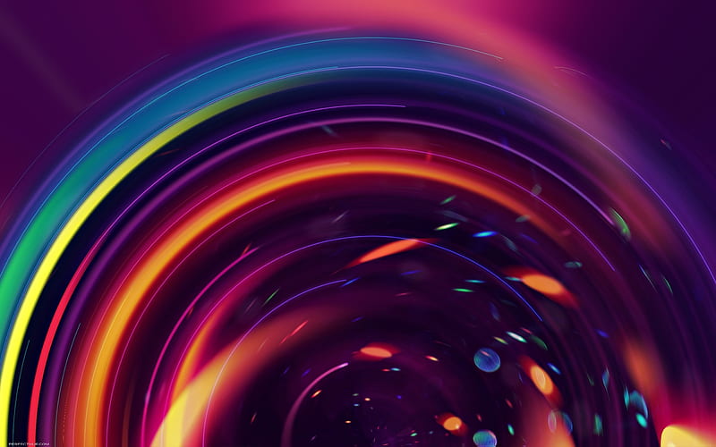 Different colors abstraction-Design, HD wallpaper