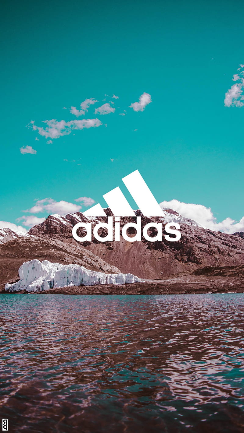 Adidas, boat, hypebeast, logo, montain, nature, sea, see, surf, view, HD phone wallpaper