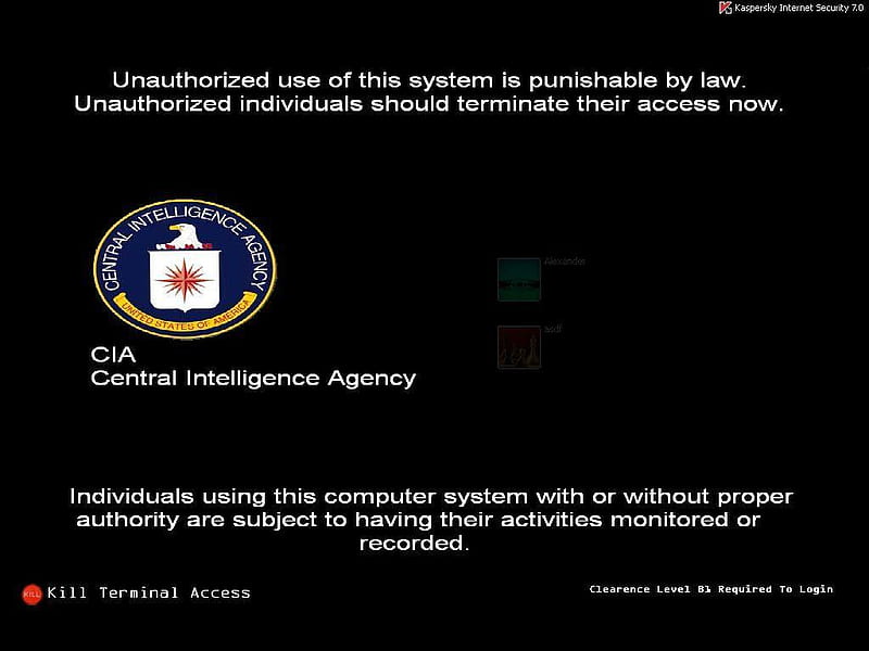Fbi Login Screen, CIA Terminal, HD wallpaper | Peakpx