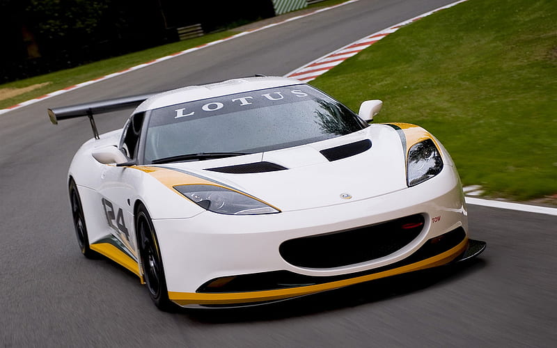 Top sports car - Lotus Evora series 32, HD wallpaper