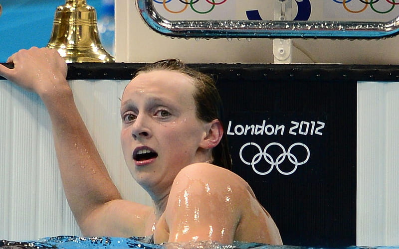 Katie Ledecky Crawl-London 2012 Olympic, HD wallpaper