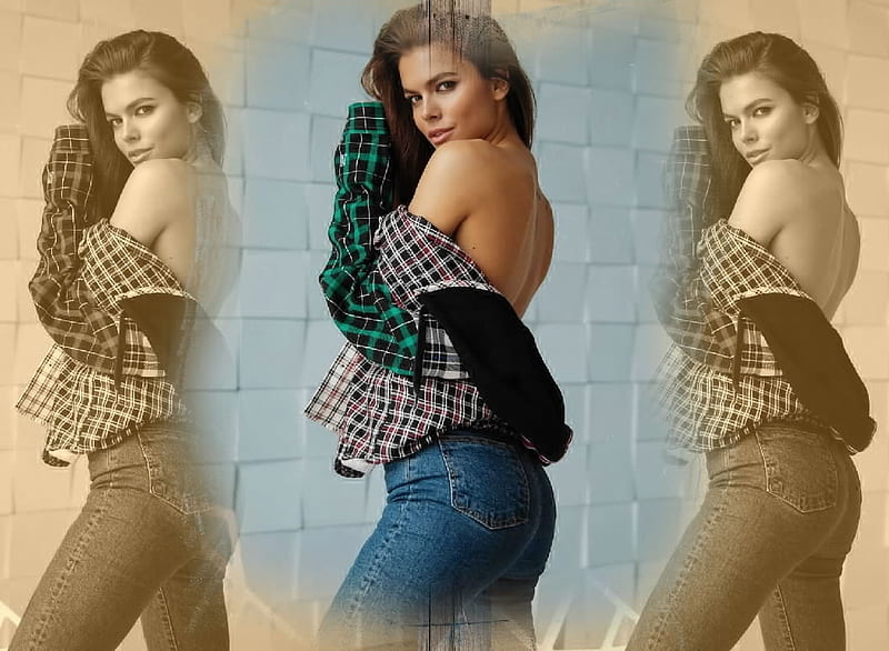 Viki Odintcova, Model, Woman, Brune, HD wallpaper