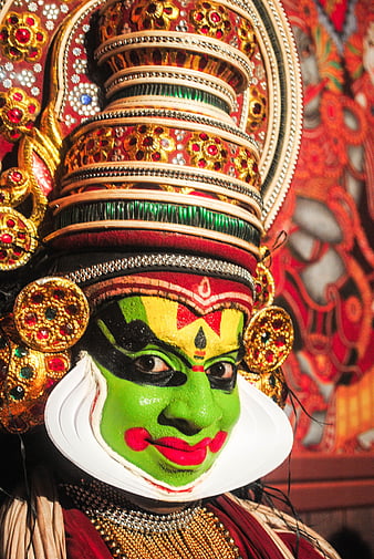 Kerala | Kathakali face, Kerala mural painting, Dance of india