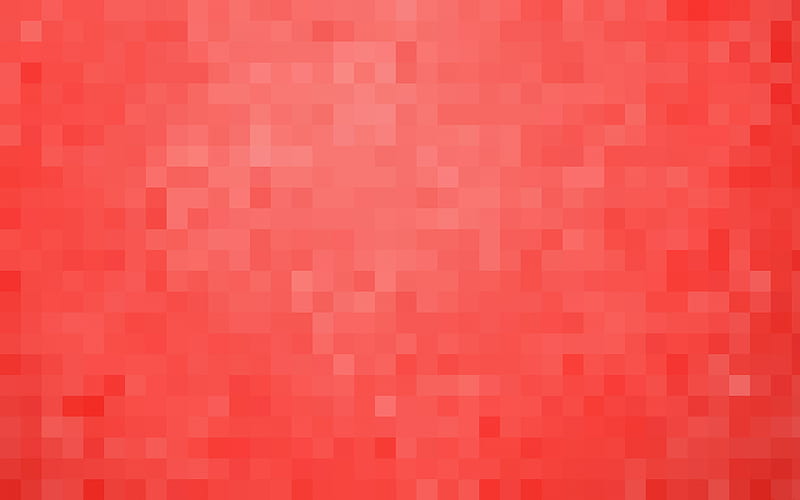 Red texture, red background, stylish art, squares, abstract texture, HD wallpaper | Peakpx