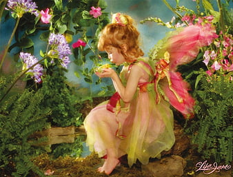 Catch the Fairy, colorful, caught, elf, 3d and cg, its so cool, captive ...