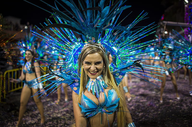 Carnival 2018 in Funchal, Portugal, Portugal, Funchal, Carnival, 10 February 2018, Madeira, HD wallpaper