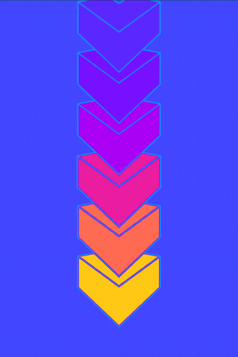 Material design 556, abstract, amoled, blue, colorful, material design, modern, neon, triangles, HD phone wallpaper