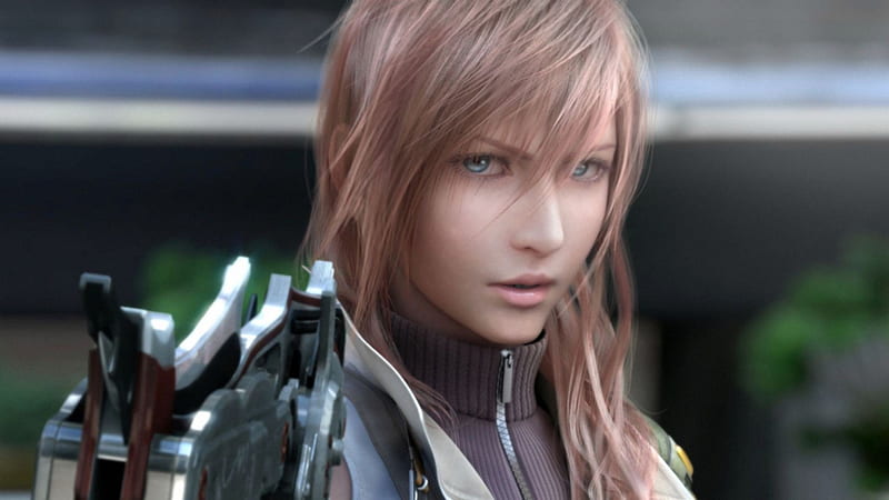Claire Lightning Farron with gunblade - clear no add-ons, Final Fantasy,  video game girl, HD wallpaper | Peakpx