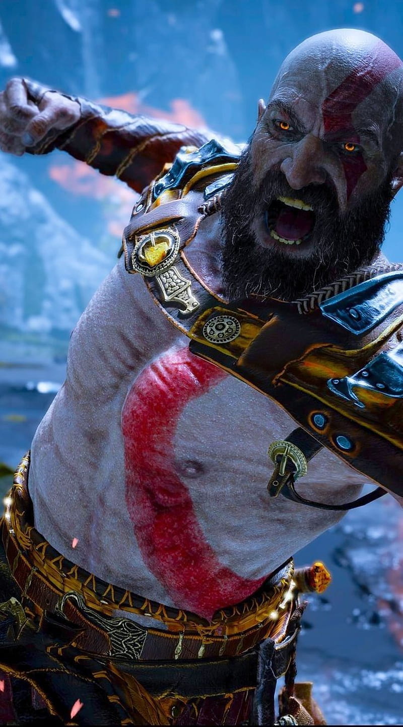 Kratos, games, gow, HD phone wallpaper