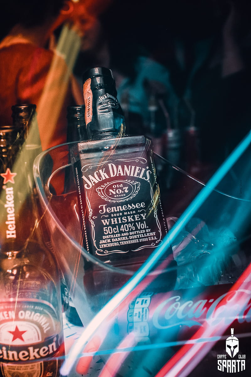 Jack daniels, alcohol, club, vistoso, beber, grafía, Fondo de pantalla de  teléfono HD | Peakpx