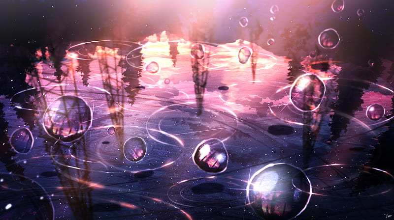 Anime Bubble HD Wallpaper