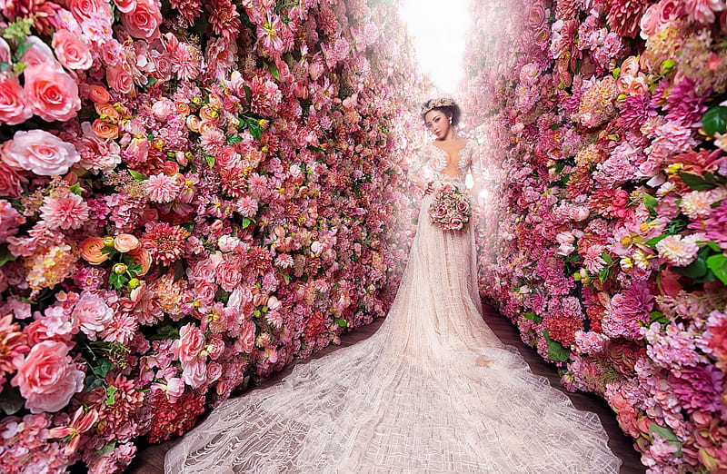Dream Wedding Ultra, Love, Flowers, Dream, Wedding, HD wallpaper