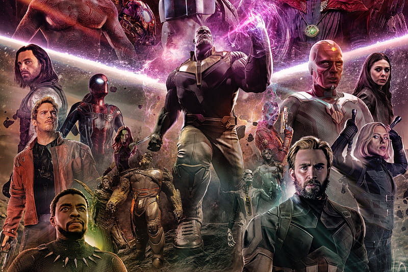 Avengers Infinity War 2018 Artwork Fan Made, avengers-infinity-war, 2018-movies, movies, artwork, , artist, HD wallpaper