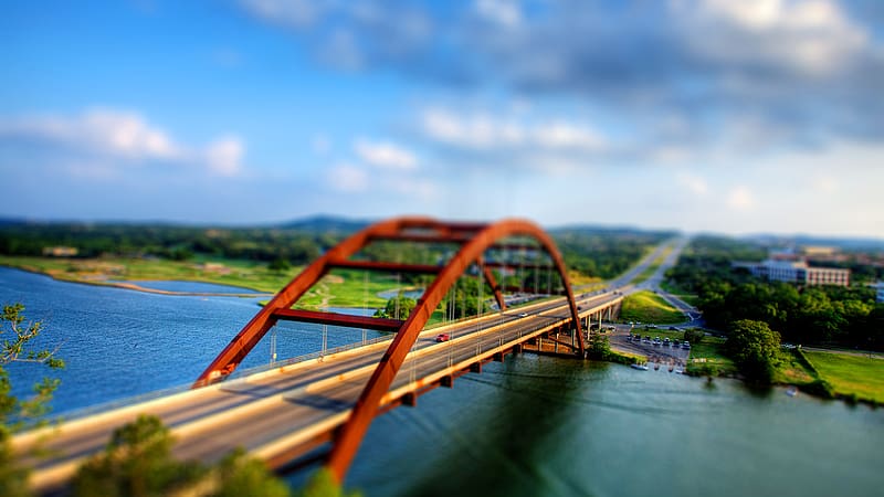 Bridges, Bridge, Texas, Austin, , Pennybacker Bridge, HD wallpaper