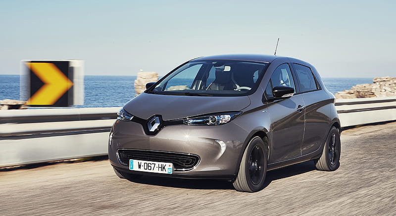 2017 Renault ZOE Z.E. 40 Bose version/One Edition Limited Edition (Color: Yttrium Grey) - Front Three-Quarter , car, HD wallpaper